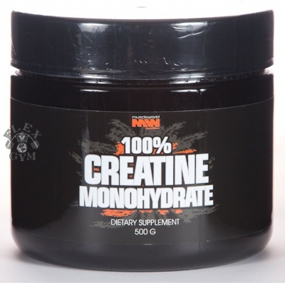  Muscle World Nutrition 100% Creatine Monohydrate (500 )