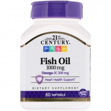  21st Century Fish Oil 1000  60 