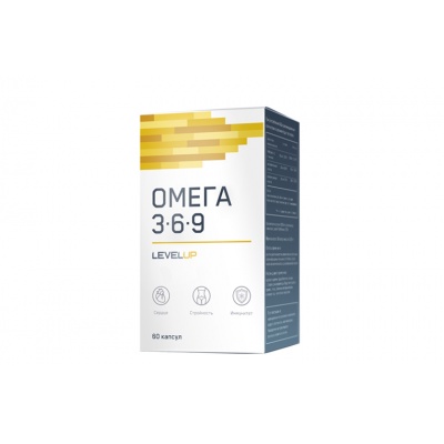  LevelUp Omega 3-6-9 60 