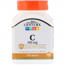 Витамины 21st Century C 500 мг 110 таблеток