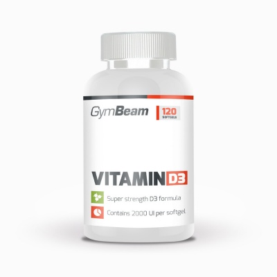  GymBeam Vitamin D 3 2000 120 c