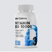 Витамины ENDORPHIN D3 10000 ME 120 гелевых капсул