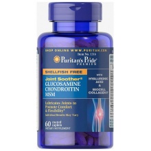 Хондропротектор Puritan's pride Glucosamine & Chondroitin & MSM  60 капсул