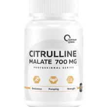 Аминокислота Optimum System L-Citrulline Malate 700 мг 120 капсул