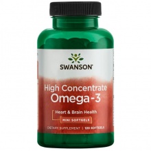  Swanson High Concentrate Omega 3 1140 mg 120 