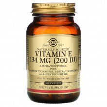 Витамины Solgar Vitamin E 134 mg 200 IU 100 капсул