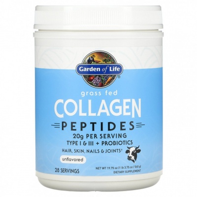  Garden of Life Collagen Peptides 560 