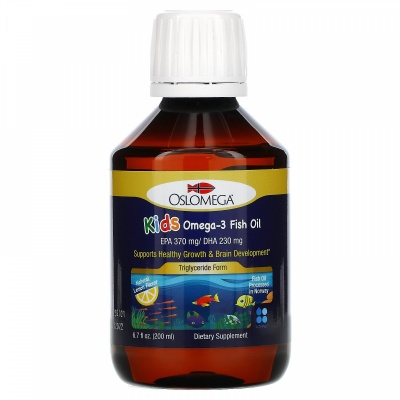  Oslomega Kids Omega-3 Fish oil 200 