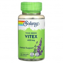 Витамины Solaray Vitex 400 мг 100 капсул