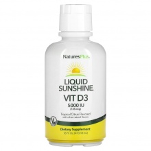 Витамины Natures Plus LIQ SUNSHINE VIT D3 5000 473 мл