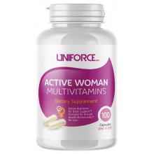 Витамины Uniforce Active Woman Multivitamins 100 капсул