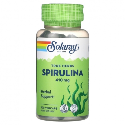  Solaray Spirulina Algae 410  100 