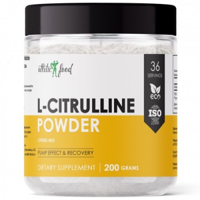  Atletic Food L-Citruline Micronized 200 