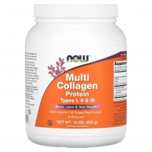 Коллаген NOW Multi Collagen Protein 454 гр