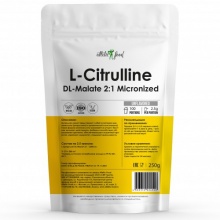 Аминокислота Atletic Food L-Citrulline DL-Malate 2:1 Micronized 250 гр